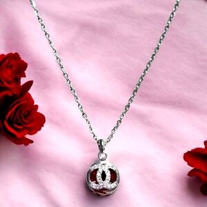 Ruby Red Crystal Necklace